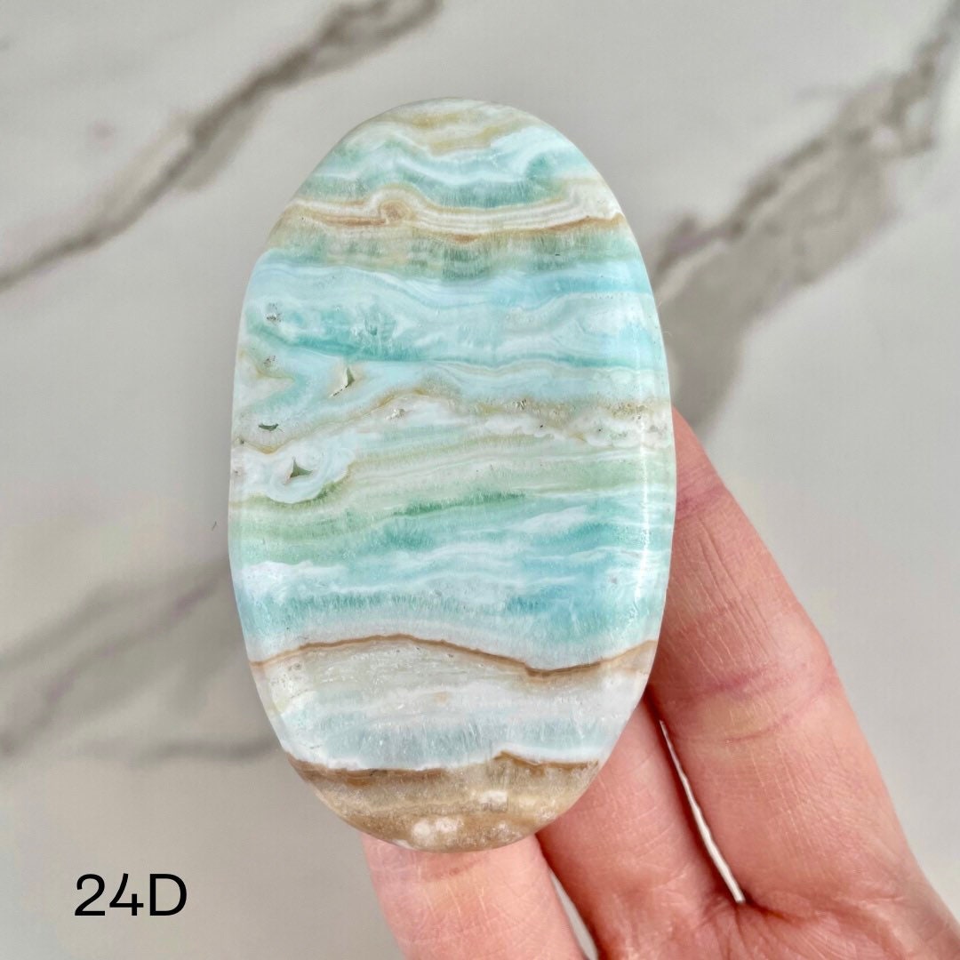Caribbean Calcite Palm Stone