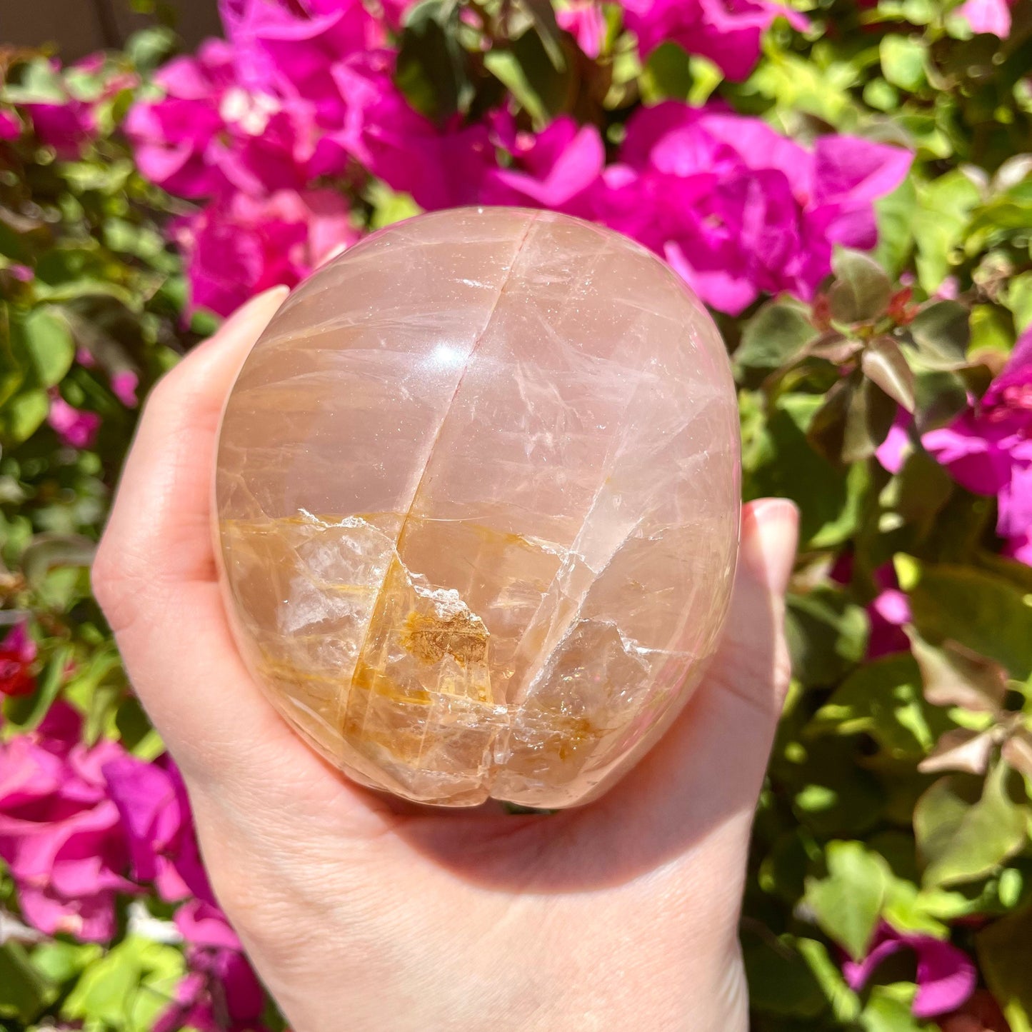 Golden Healer Crystal Skull
