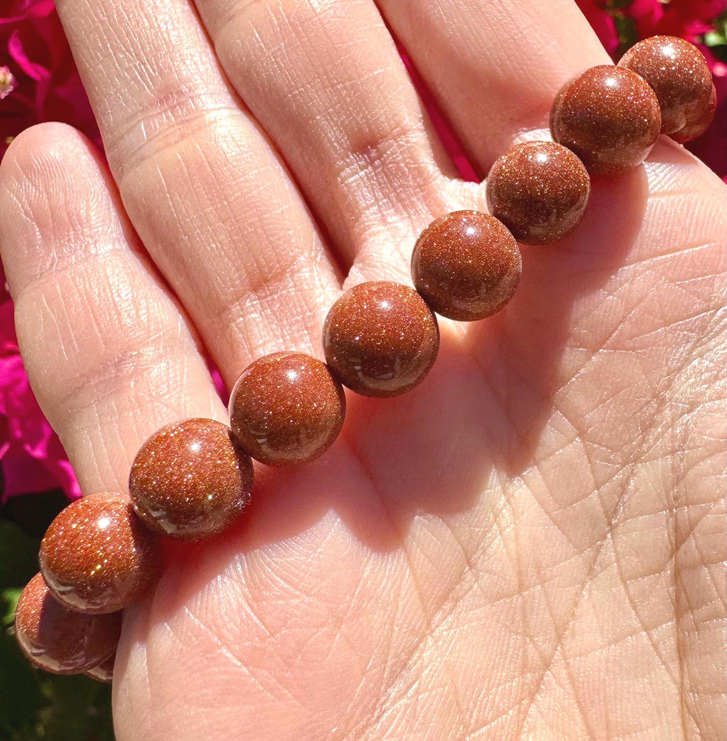 Sparkly Goldstone Bracelet