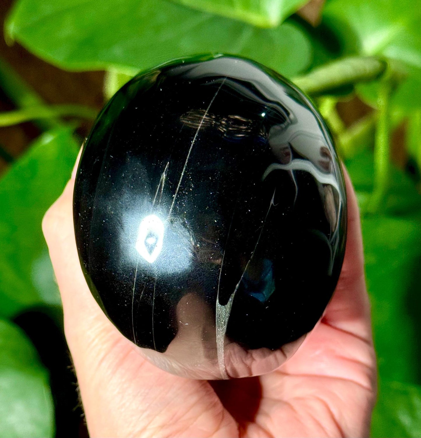 Rare Super Colorful Rainbow Obsidian Skull