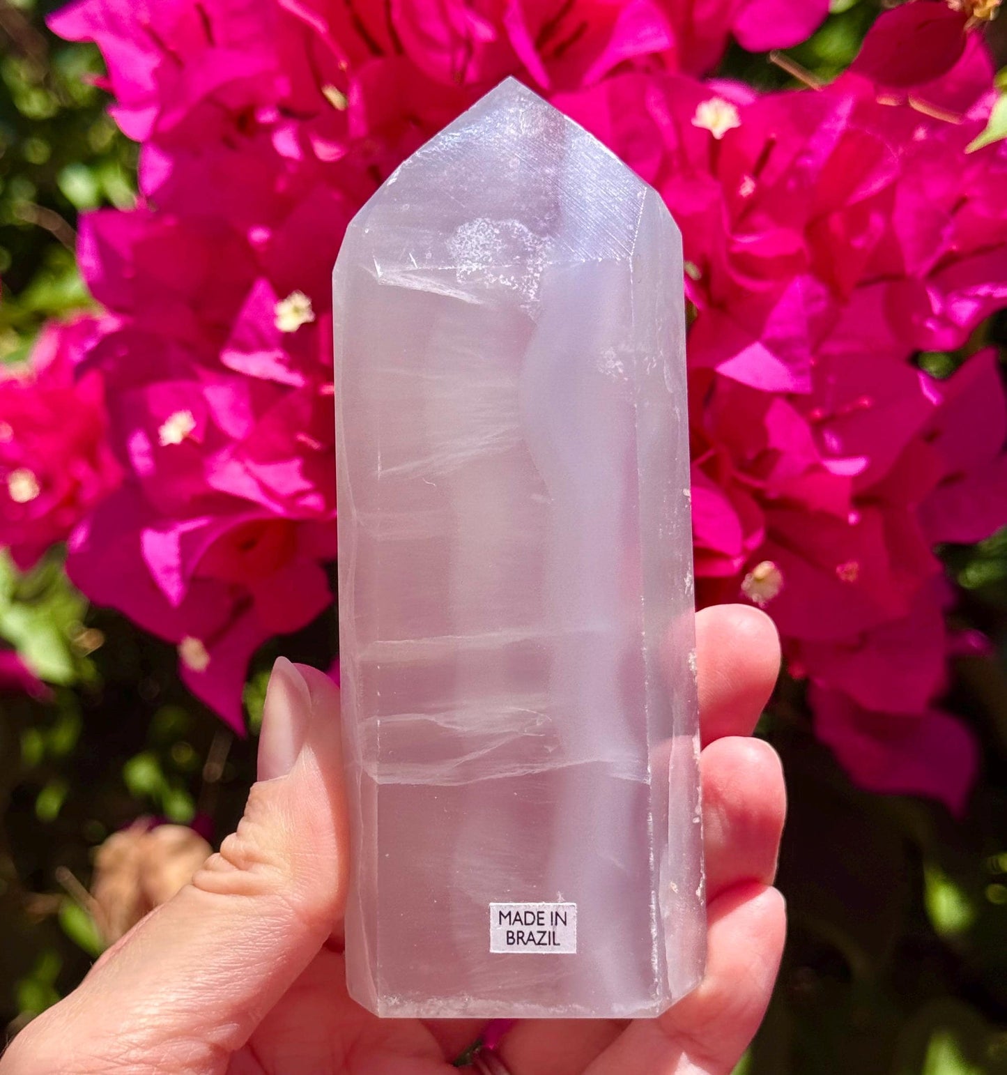 Stunning Lavender Fluorite Tower 4.25”