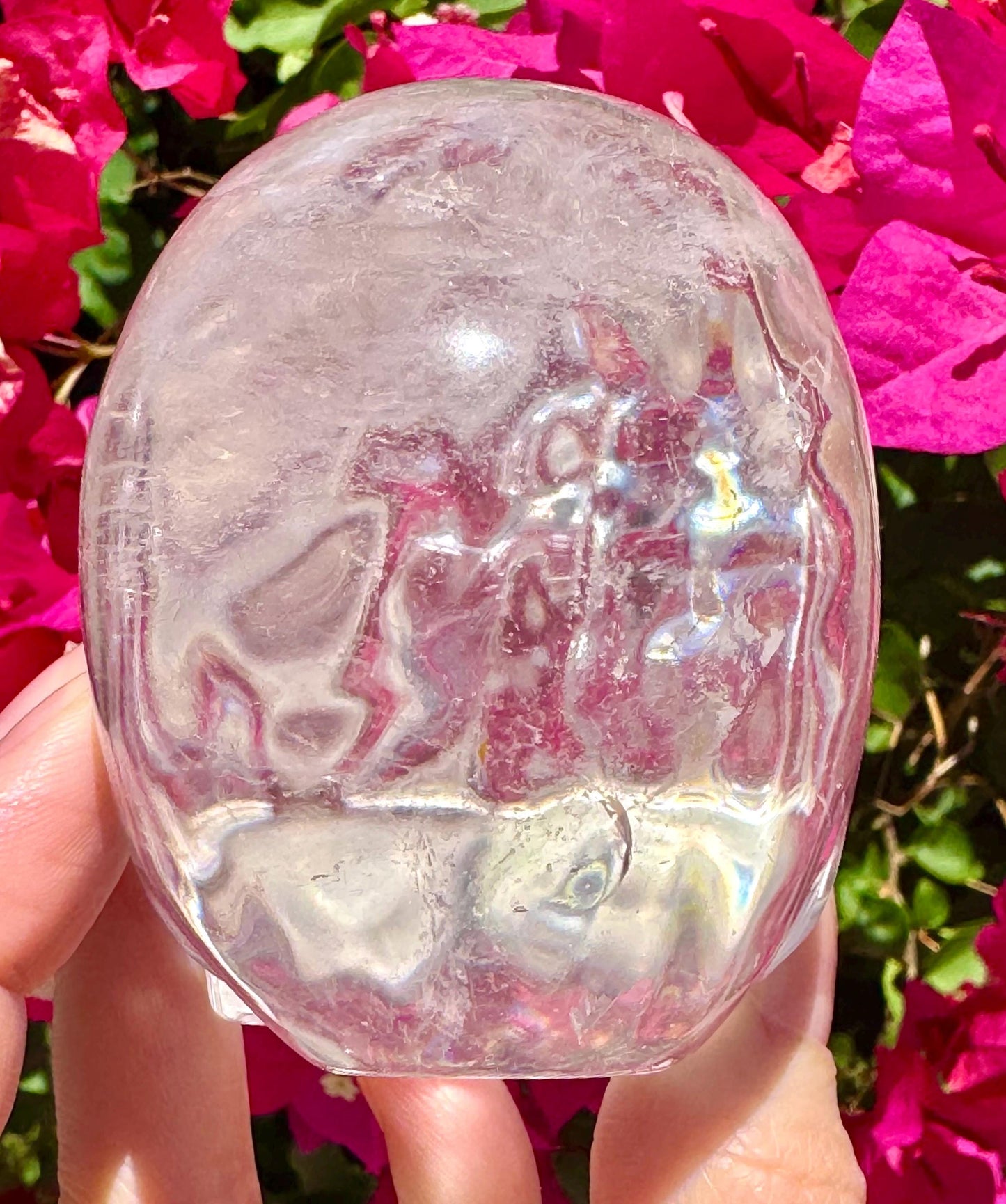 Exceptional Clear Quartz Crystal Skull