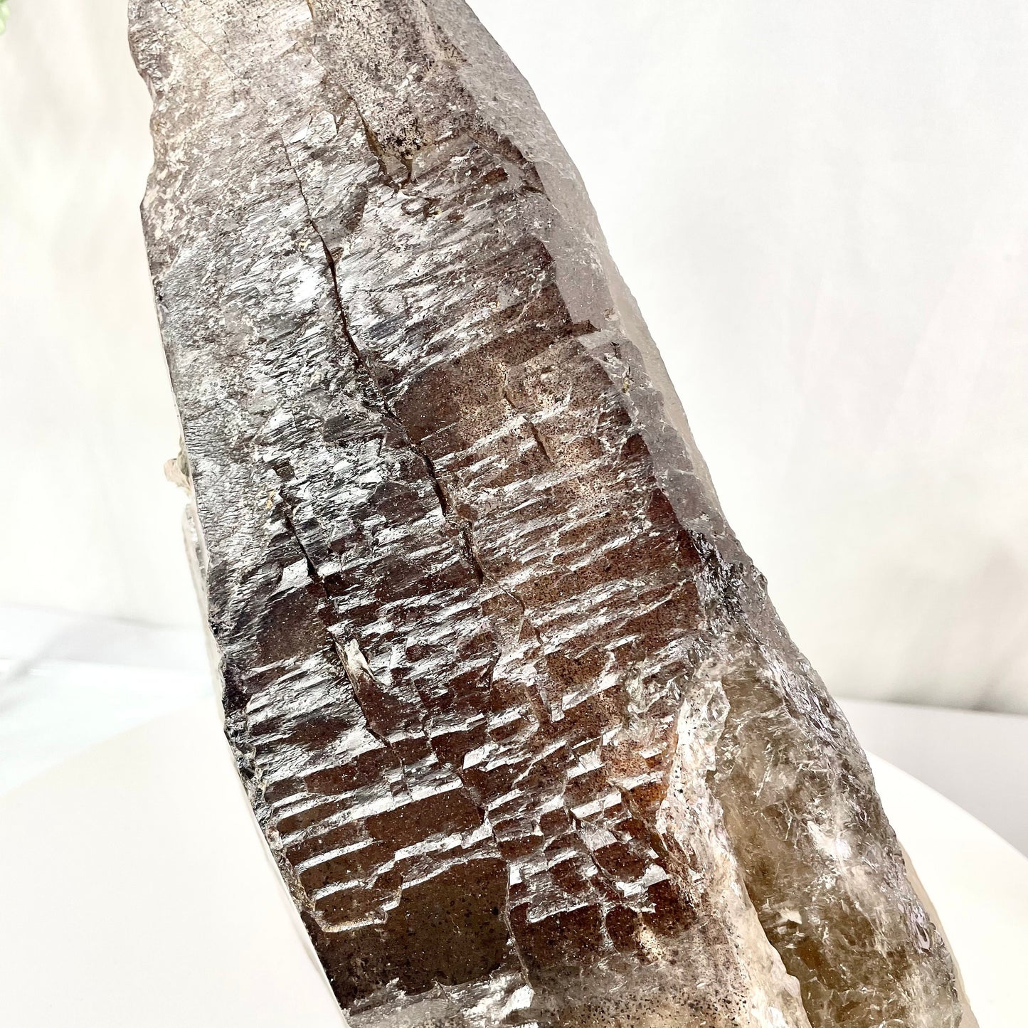 Elestial Smokey Quartz Crystal With Super Seven