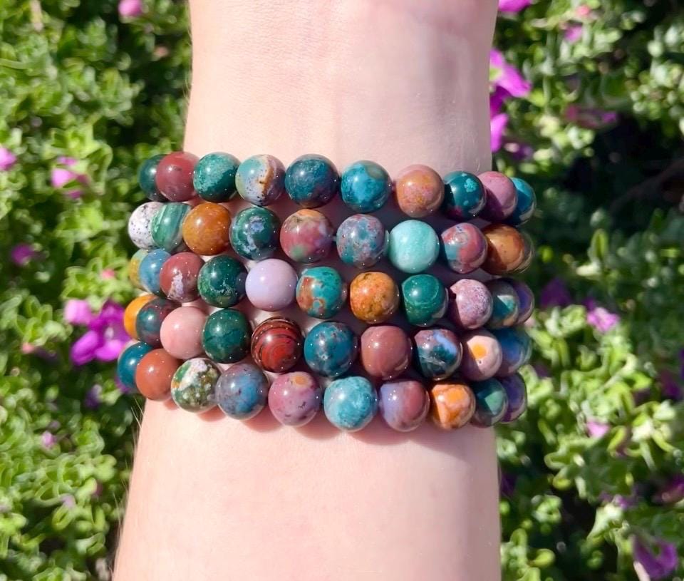 Colorful Ocean Jasper Bracelet