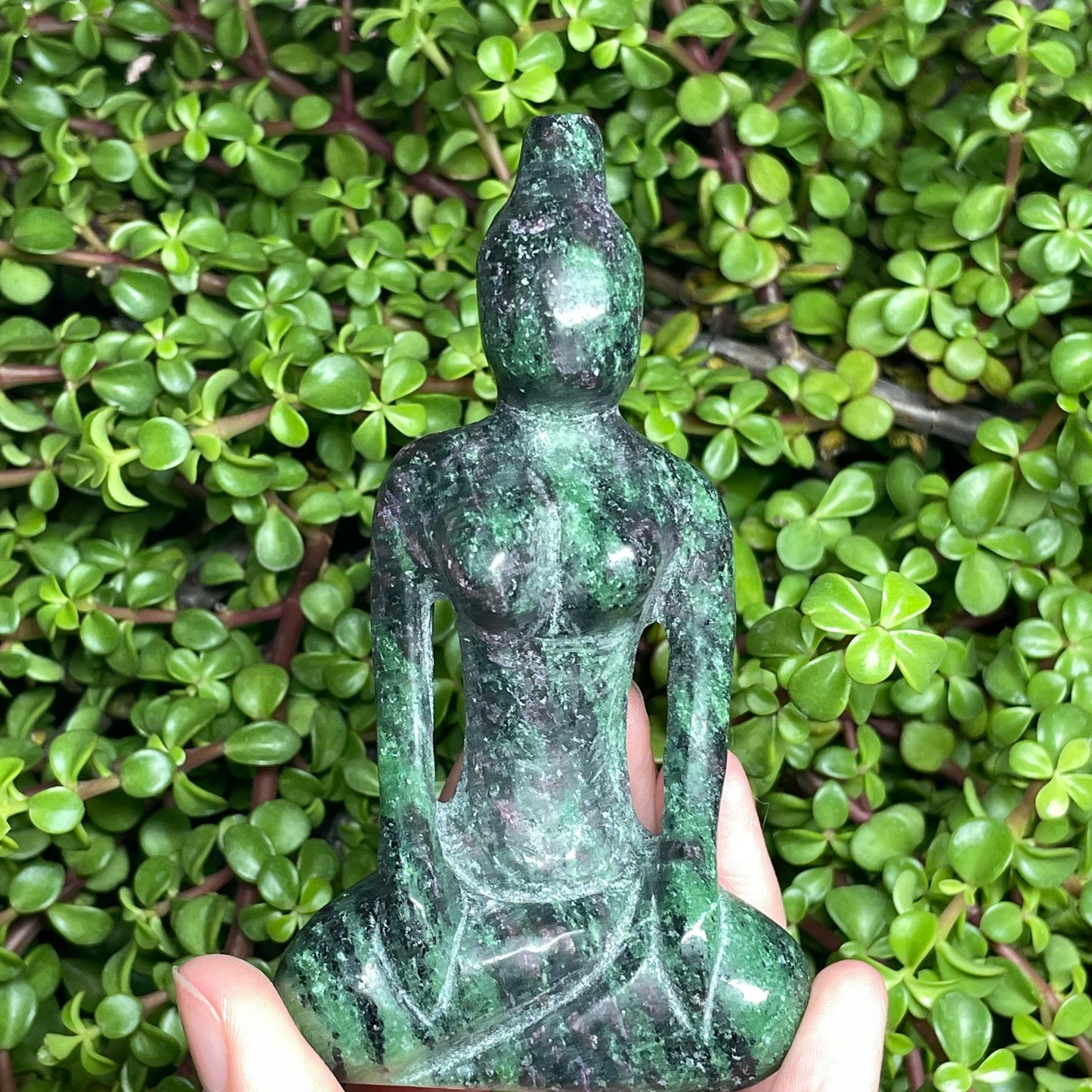 Crystal Yoga Carving