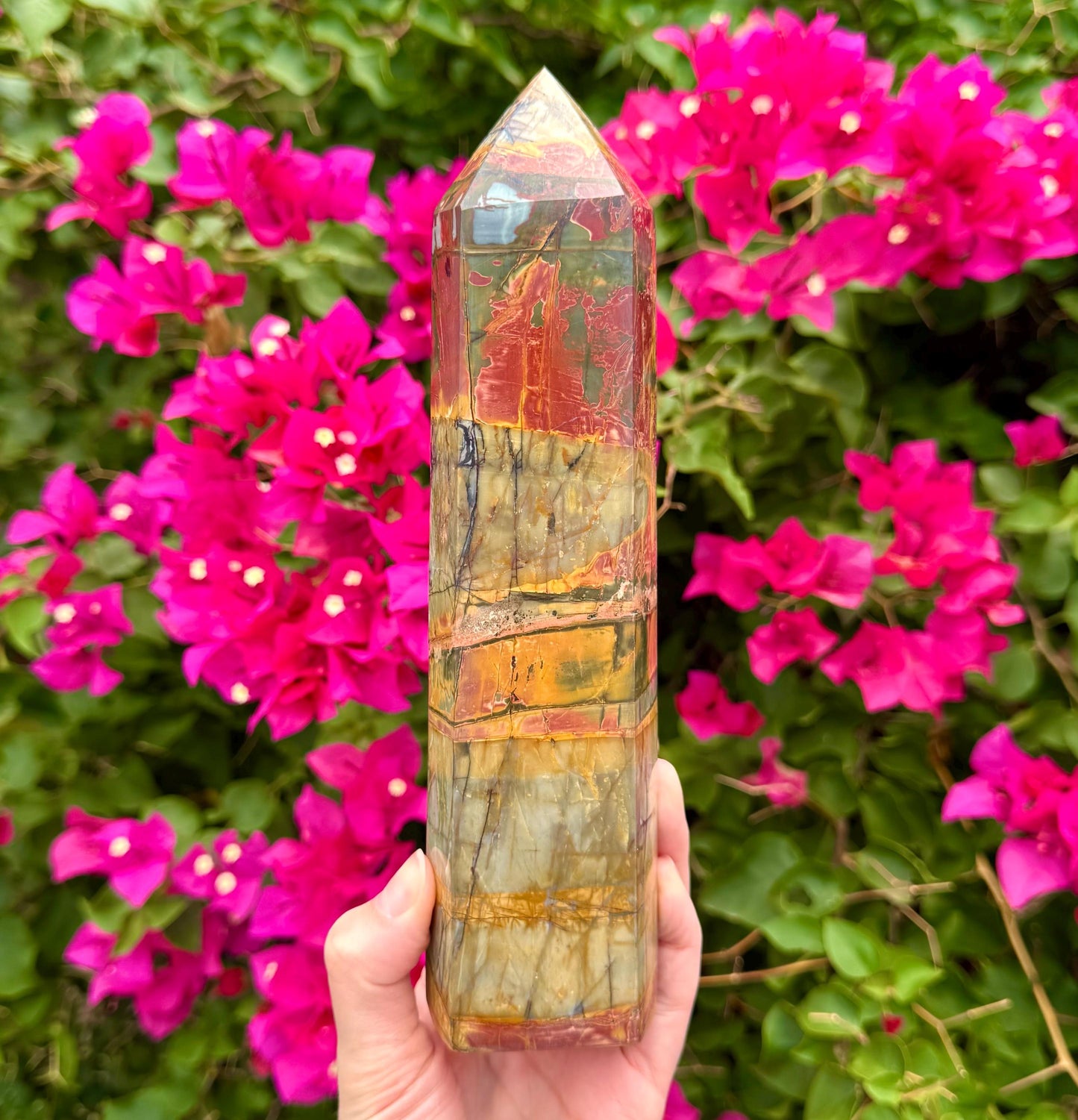 Big Cherry Creek Jasper Tower 8.75”