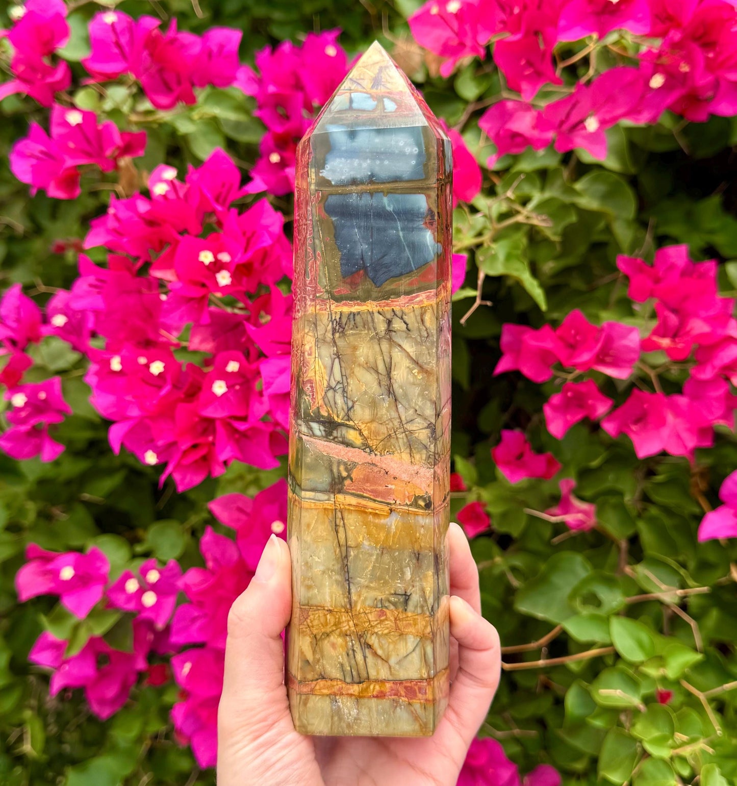 Big Cherry Creek Jasper Tower 8.75”