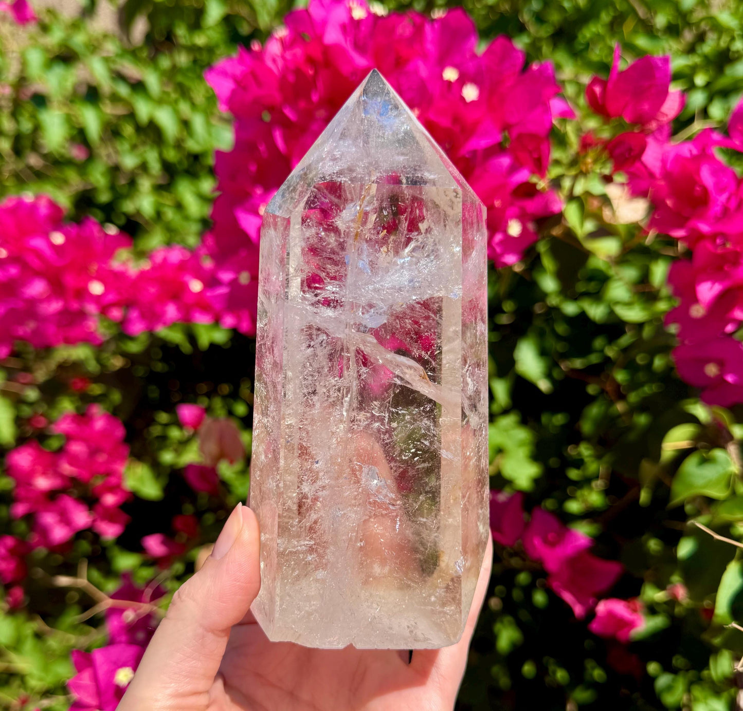 Gorgeous Smokey Quartz Tower 5.5”