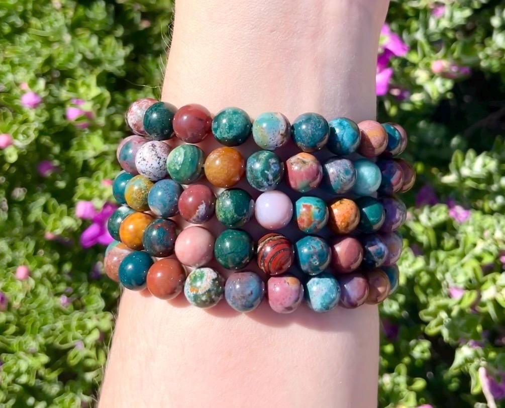 Colorful Ocean Jasper Bracelet