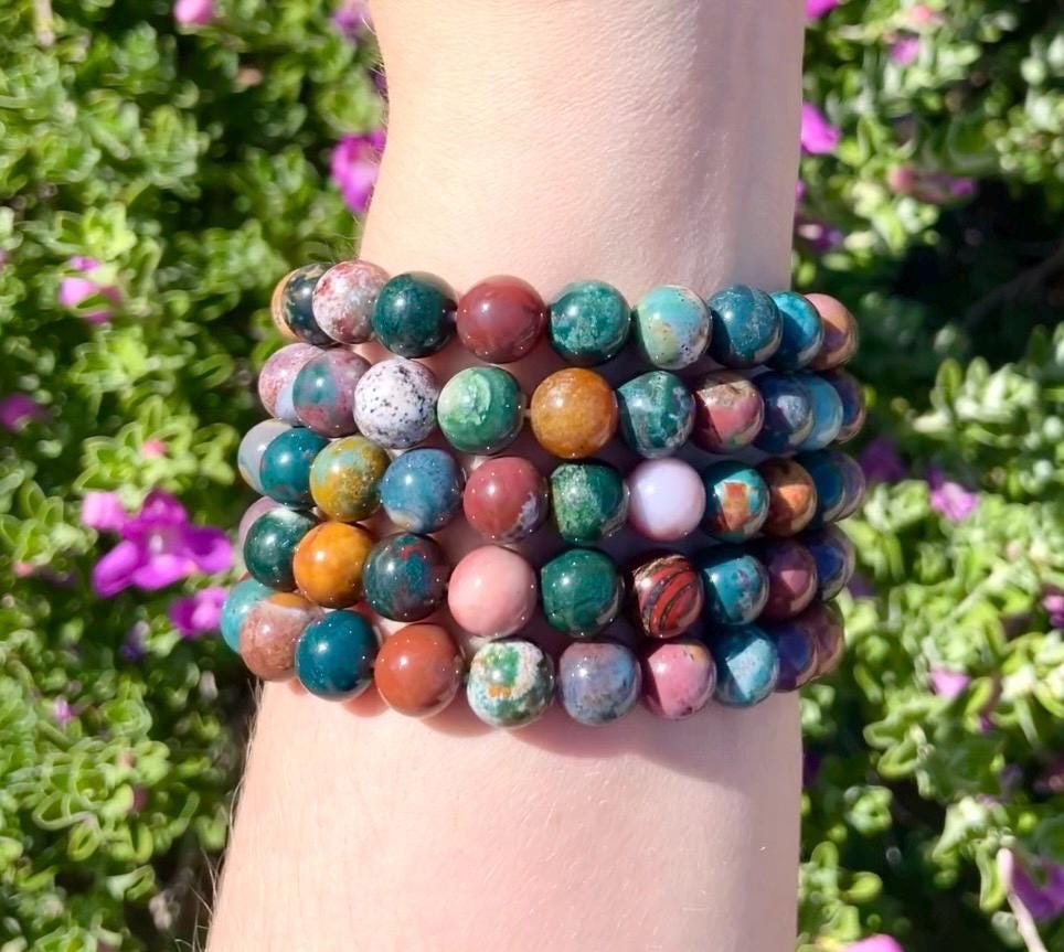 Colorful Ocean Jasper Bracelet