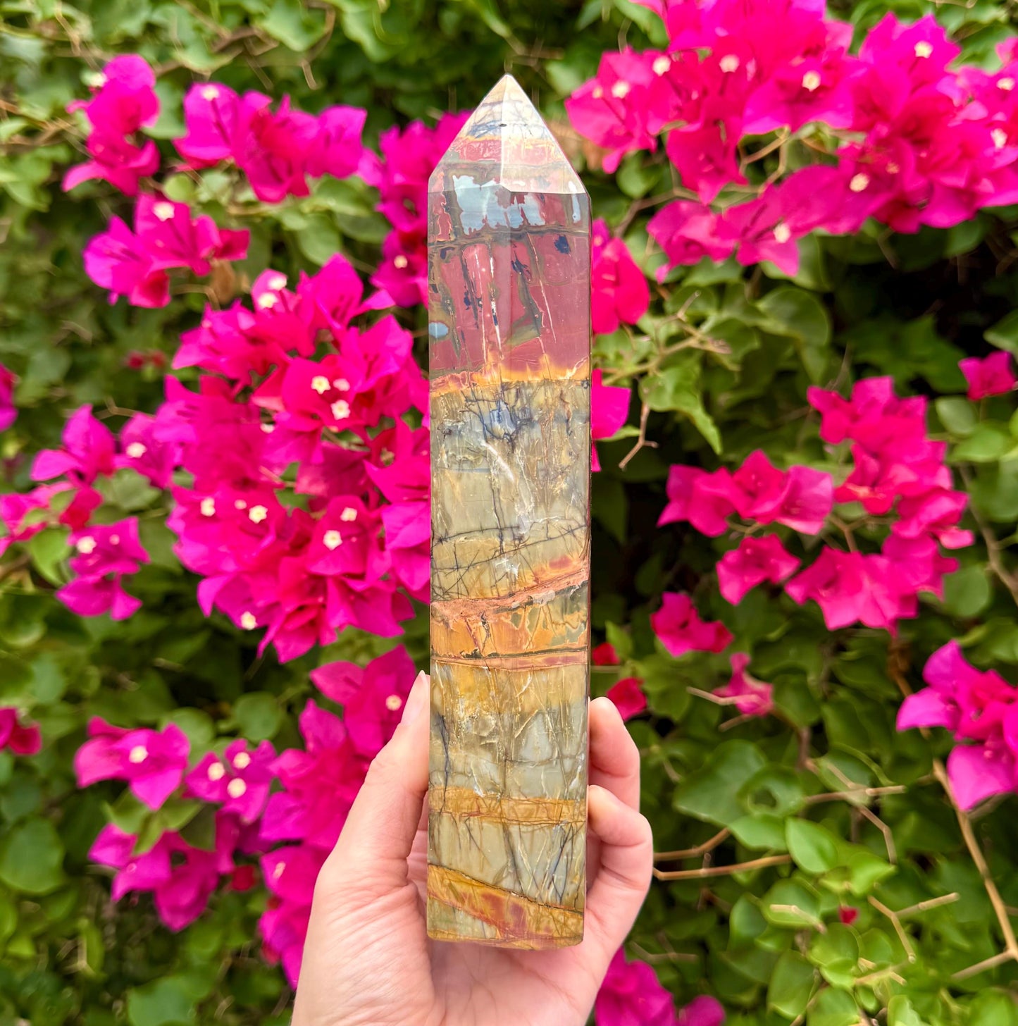 Big Cherry Creek Jasper Tower 8.75”