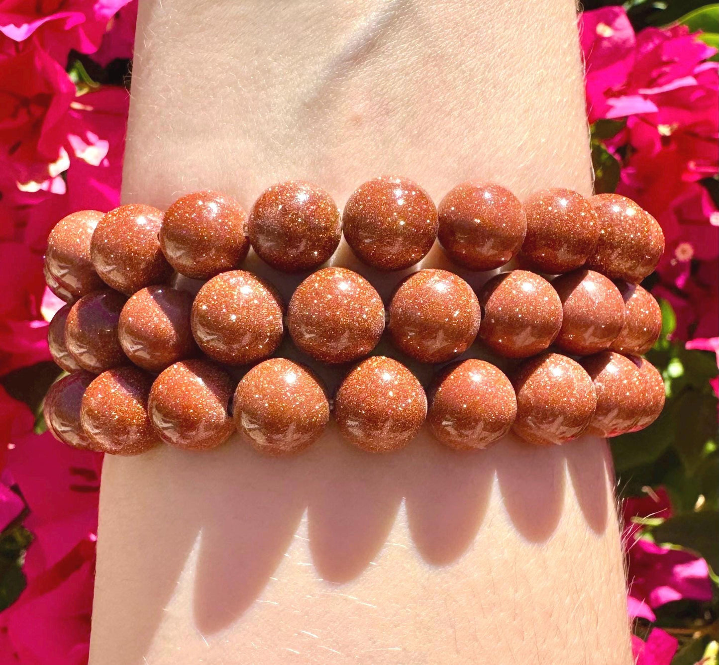 Sparkly Goldstone Bracelet