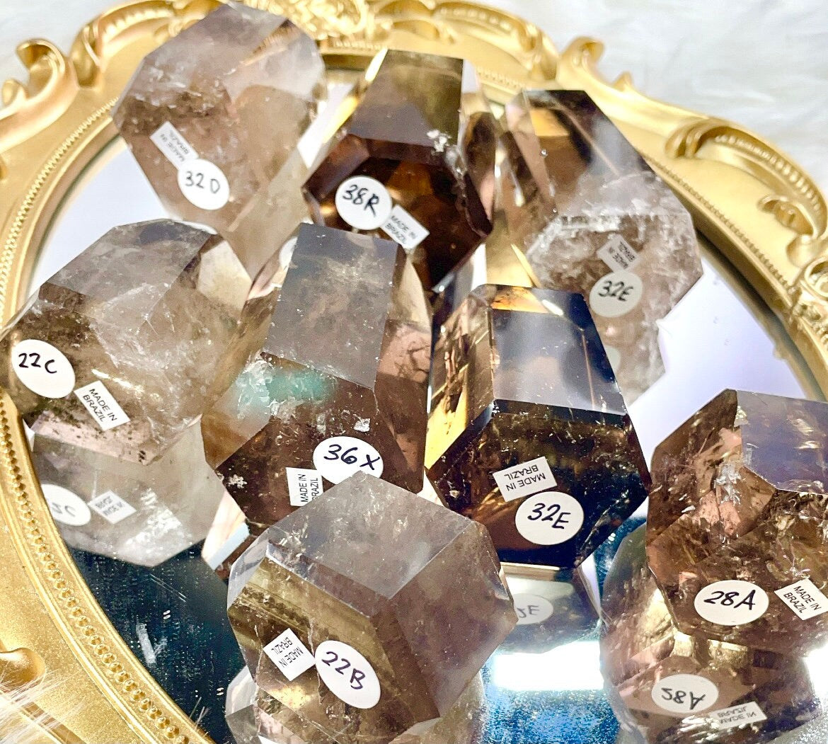 Smokey Quartz Tower