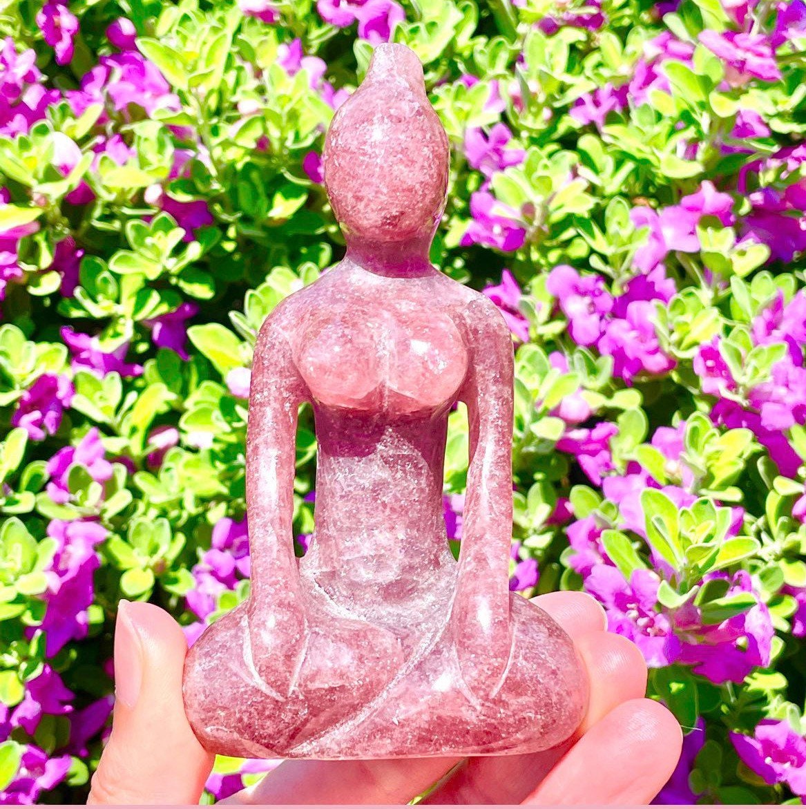 Crystal Yoga Carving