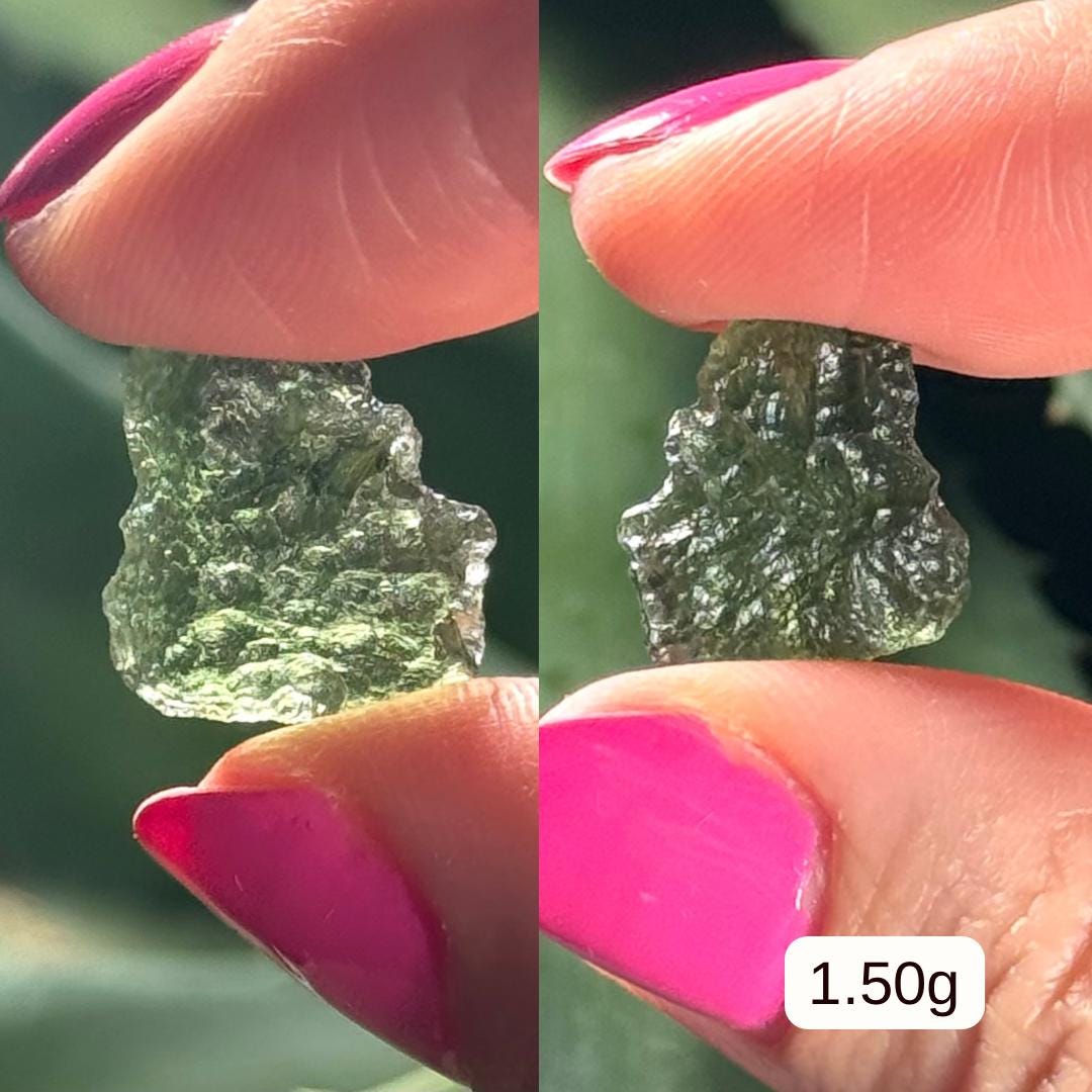 MOLDAVITE | 1.50 to 1.91 | 100% Authentic Genuine