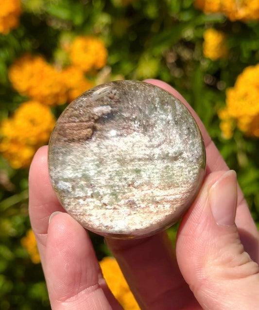 Garden Quartz Crystal Sphere