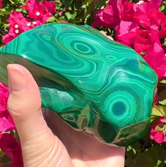 Huge Malachite Slab From Zambia