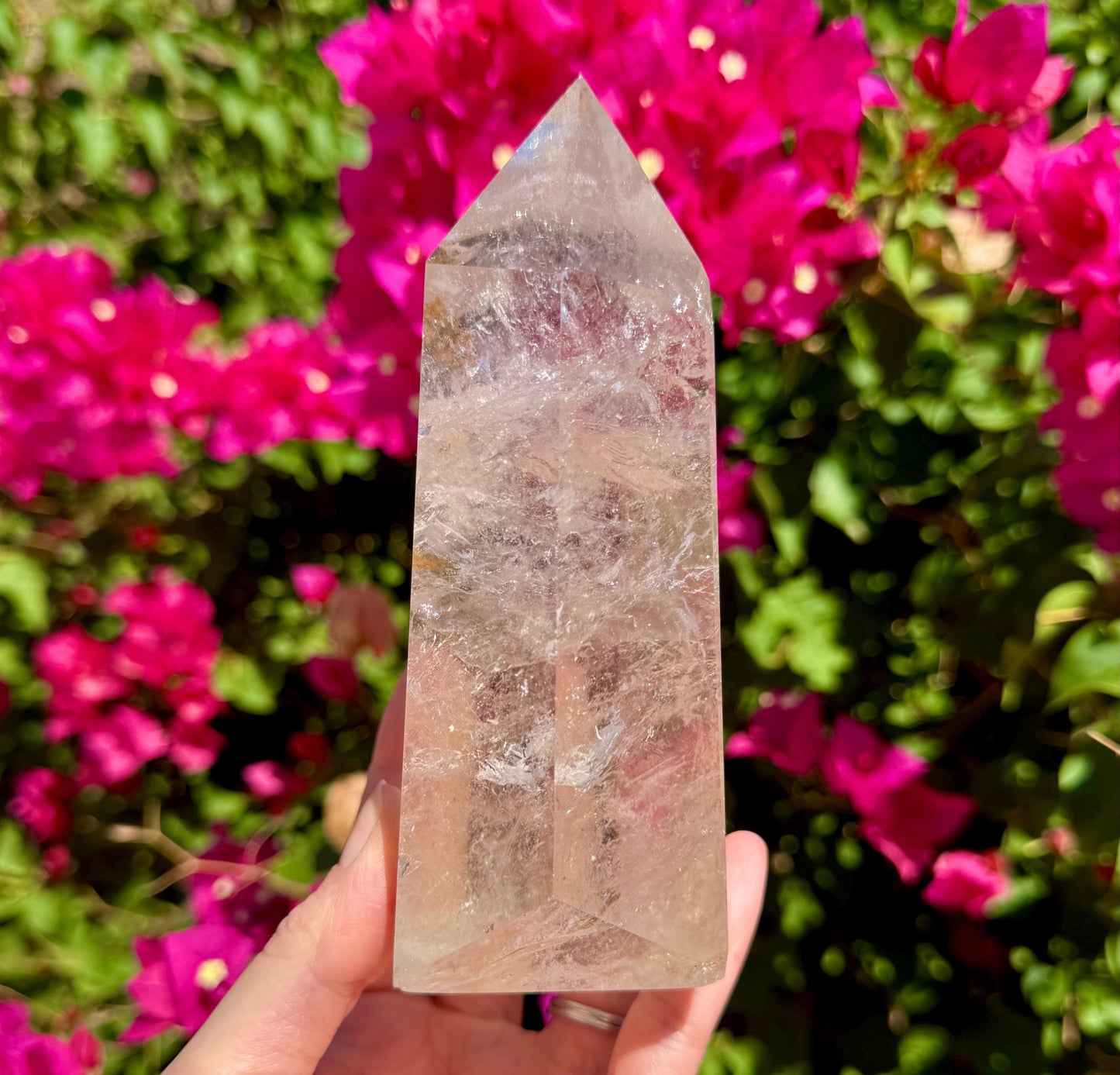 Gorgeous Smokey Quartz Tower 5.5”