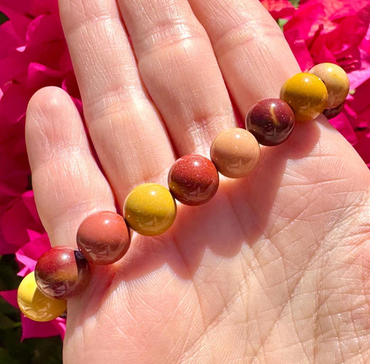 Colorful Mookaite Bracelet