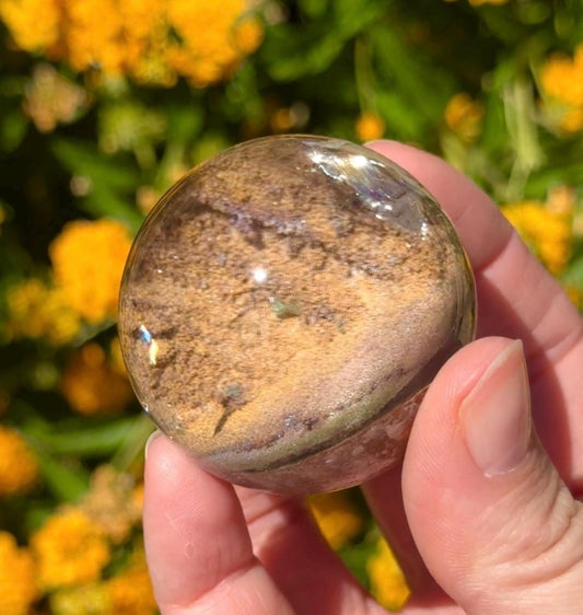 Garden Quartz Crystal Sphere