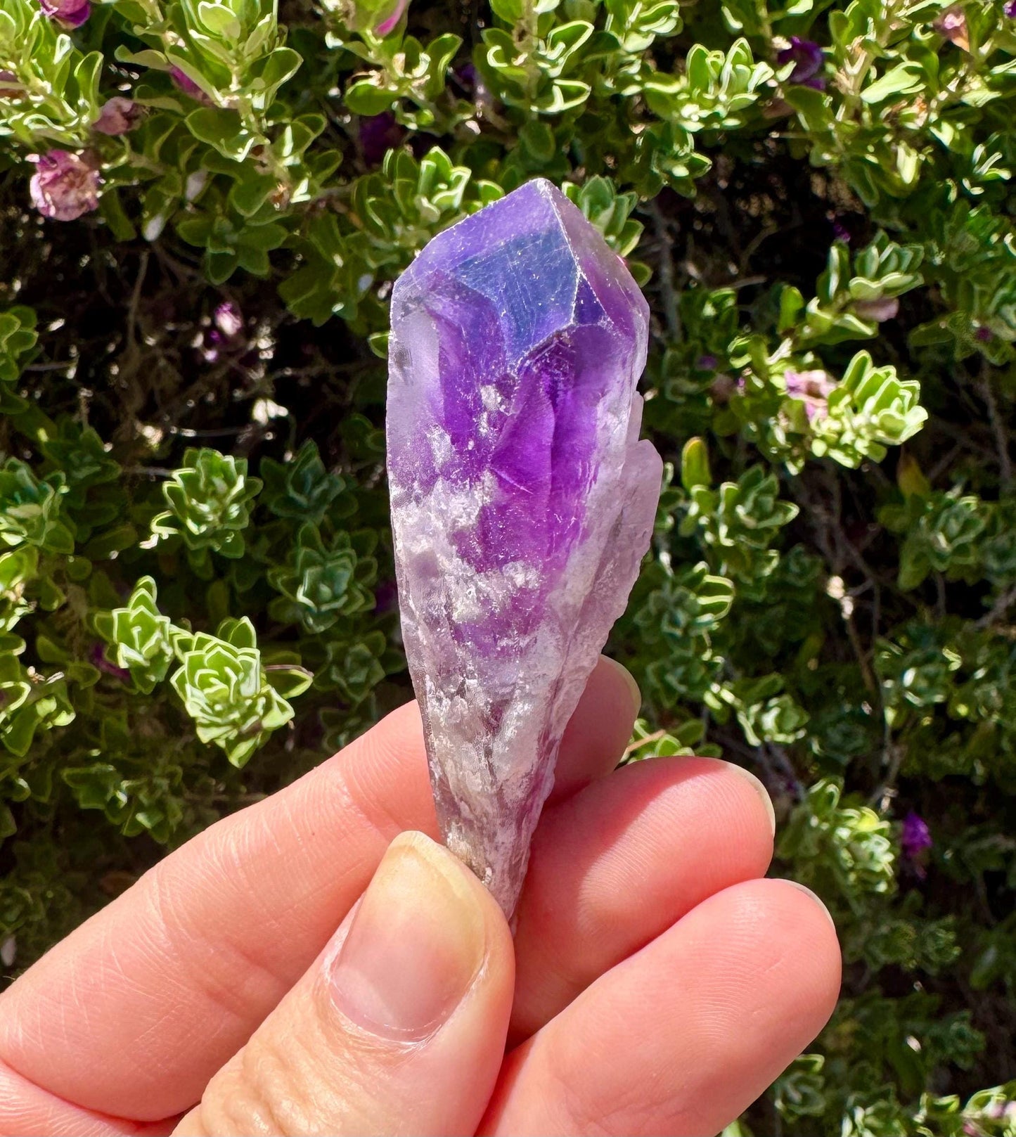 Mini Amethyst Fairy Wand INTUITIVE PICK Amethyst Tooth