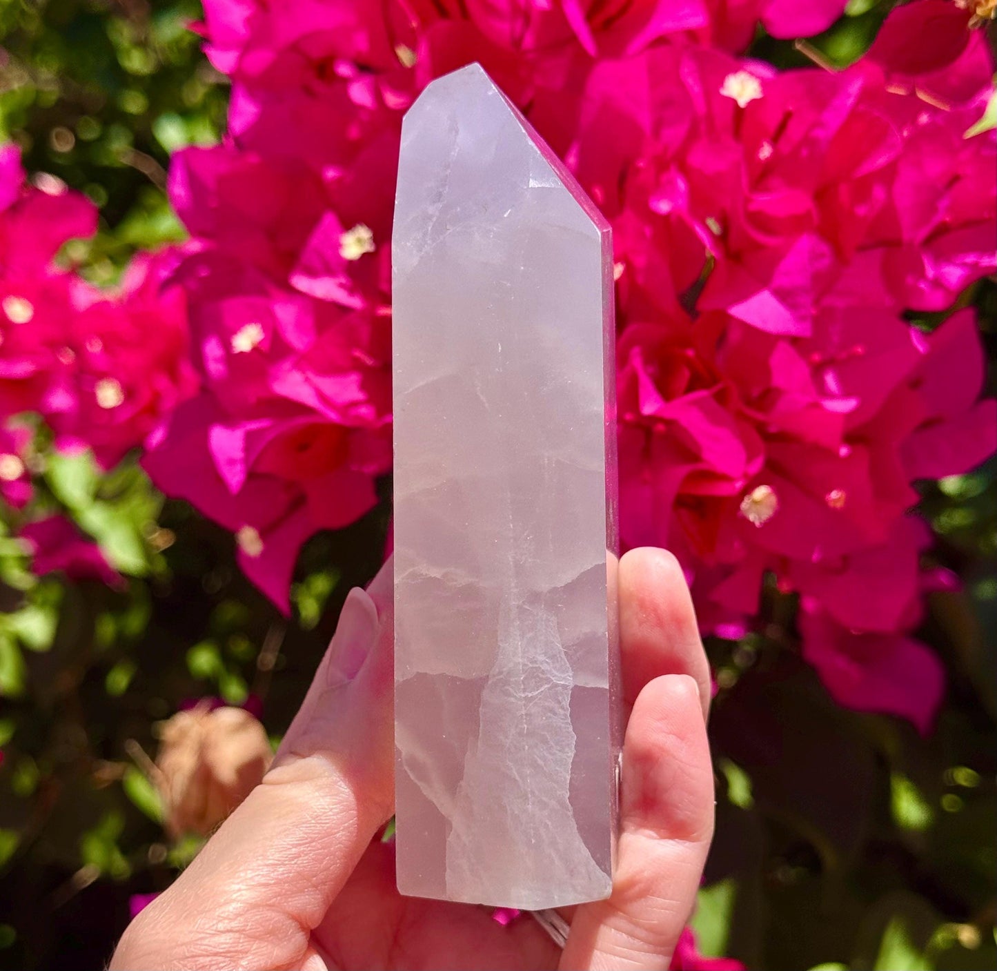 Stunning Lavender Fluorite Tower 4.25”
