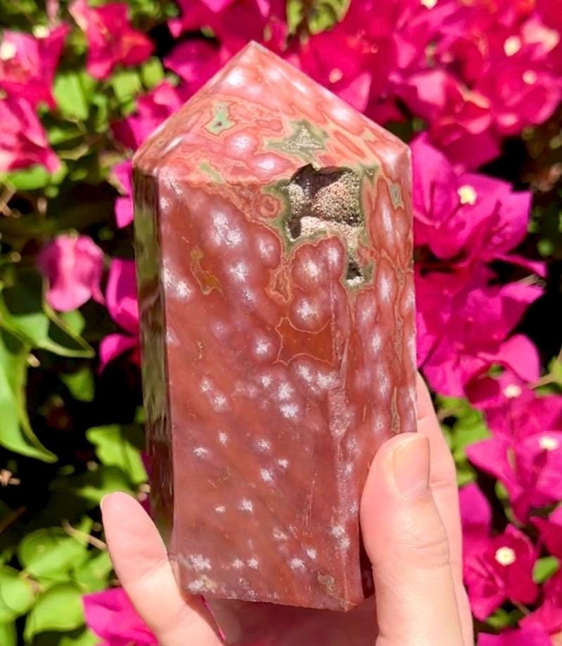 Big Red Ocean Jasper Tower