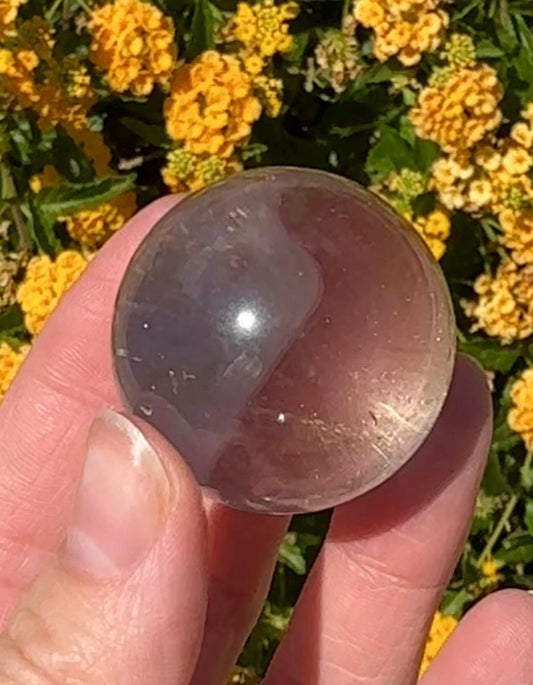 Smokey Quartz Sphere Crystal Ball