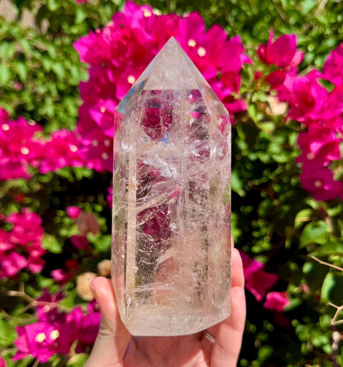 Gorgeous Smokey Quartz Tower 5.5”