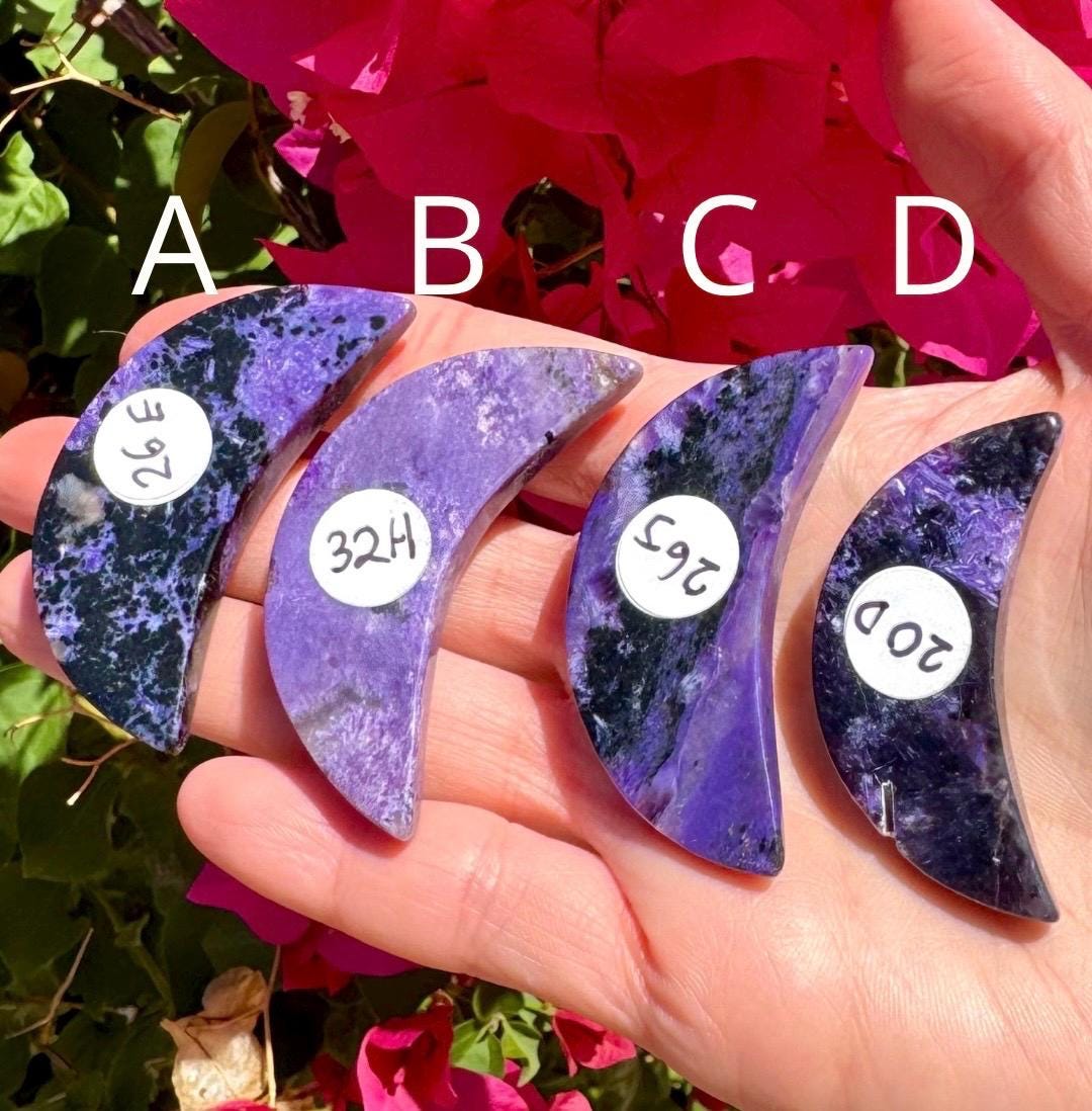 Rare Charoite Moon