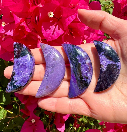 Rare Charoite Moon