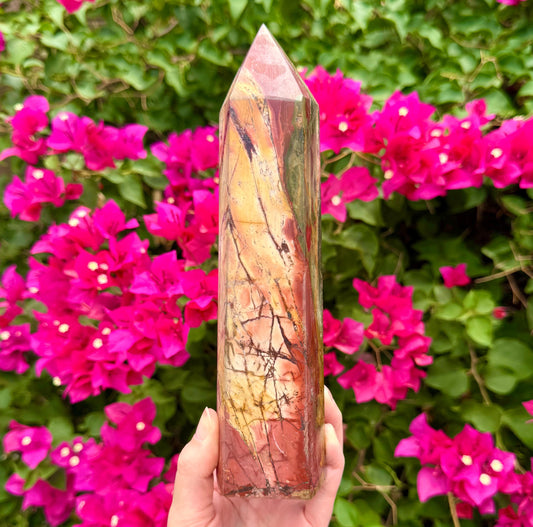 Big Cherry Creek Jasper Tower 8.5”