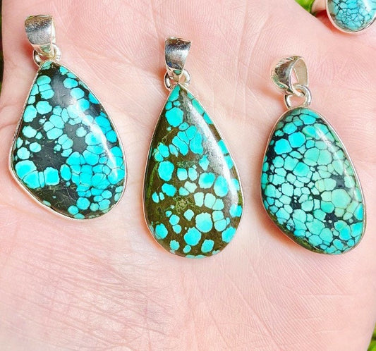 Tibetan Turquoise Pendant