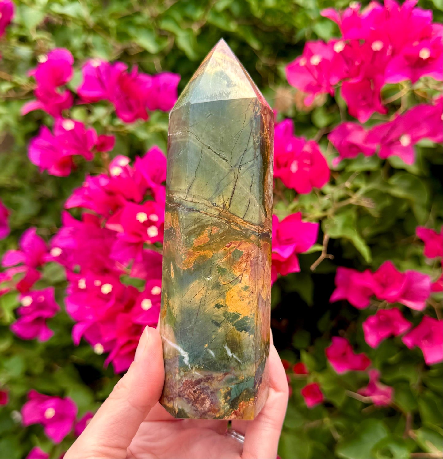 Beautiful Cherry Creek Jasper Tower 6”