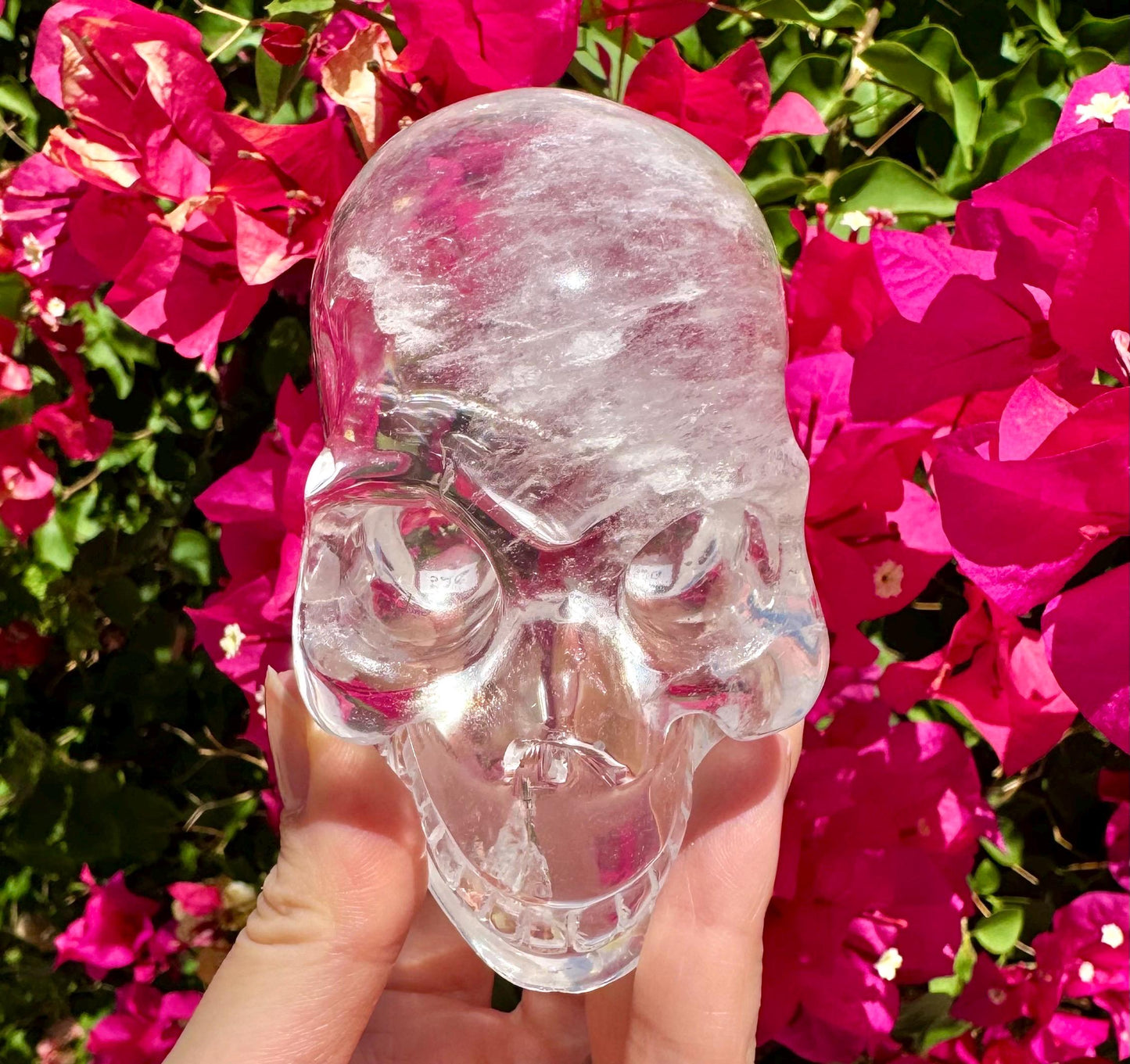 Exceptional Clear Quartz Crystal Skull