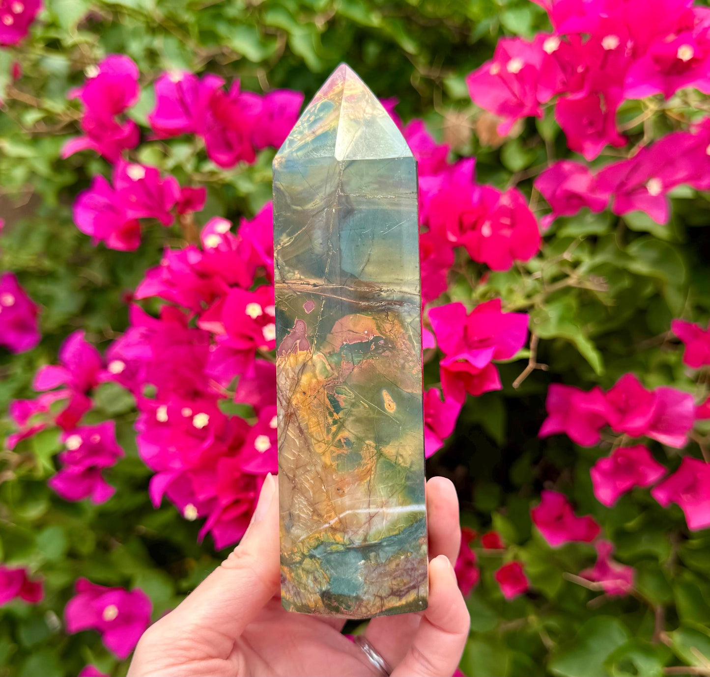 Beautiful Cherry Creek Jasper Tower 6”