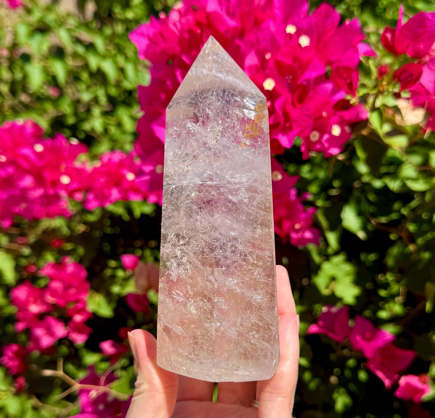 Gorgeous Smokey Quartz Tower 5.5”