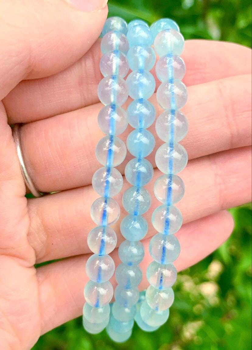 Gorgeous Aqua Marine Bracelet