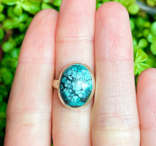 Tibetan Turquoise Ring