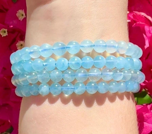 Gorgeous Aqua Marine Bracelet