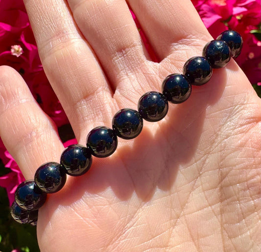 Beautiful Black Obsidian Bracelet