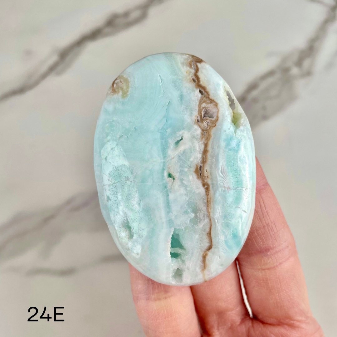 Caribbean Calcite Palm Stone