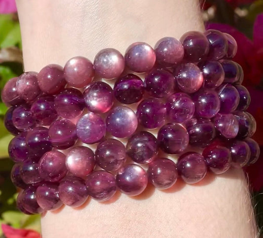 Gem Lepidolite Bracelet