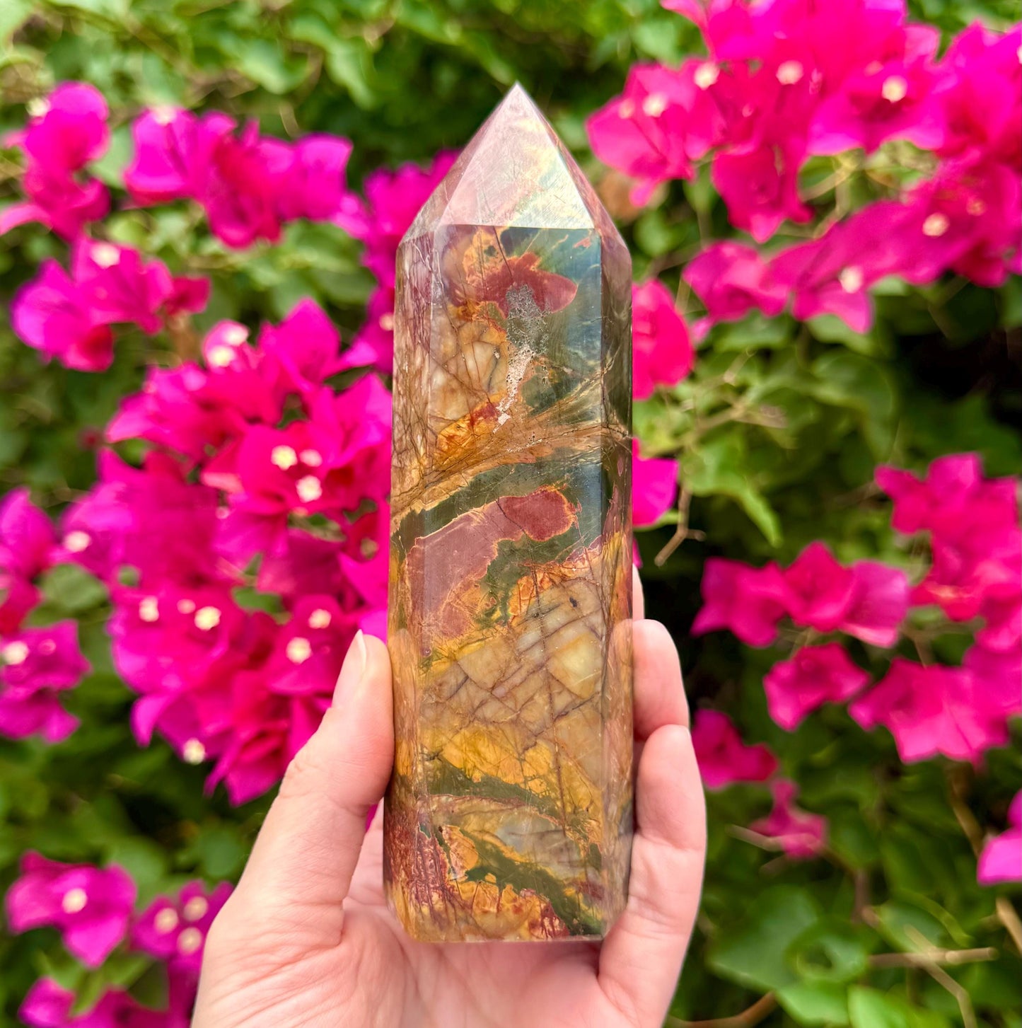 Beautiful Cherry Creek Jasper Tower 6”