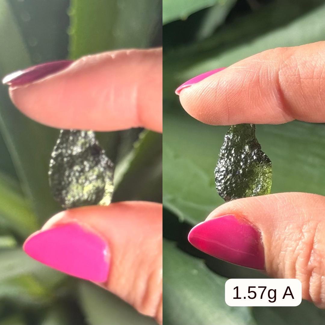 MOLDAVITE | 1.50 to 1.91 | 100% Authentic Genuine