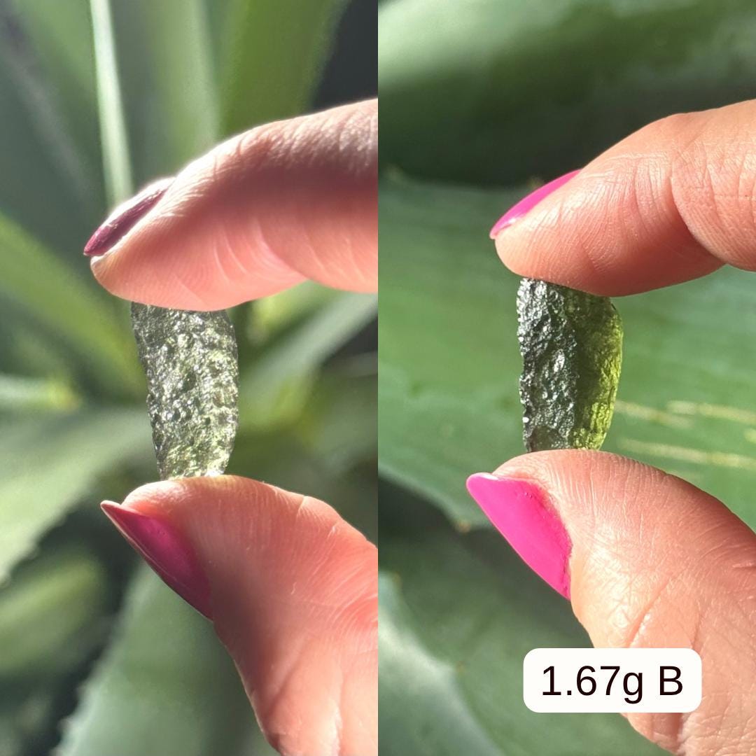 MOLDAVITE | 1.50 to 1.91 | 100% Authentic Genuine