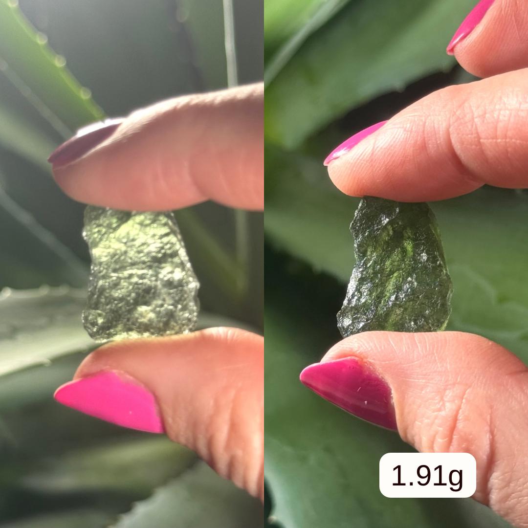 MOLDAVITE | 1.50 to 1.91 | 100% Authentic Genuine