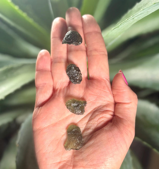 MOLDAVITE | 2.0 to 3.0 grams | 100% Authentic Genuine