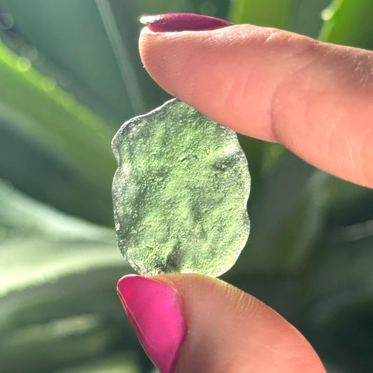 MOLDAVITE | Large B Grade 5.16 grams | 100% Authentic Genuine